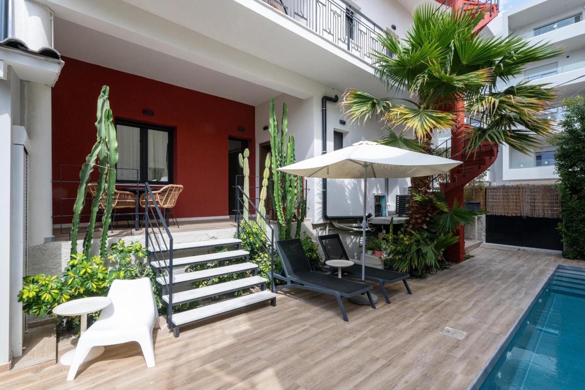 Thalias Quarters - Kalamata Mediterranean Villas Exteriör bild
